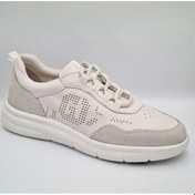 Resim Greyder 34590 Kirli Beyaz Hakiki Deri Kadın Günlük Casual Sneaker Kirli Beyaz 