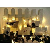 Resim Göktürkpazar 20'li Led Işıklı Fotoğraf Mandalları 