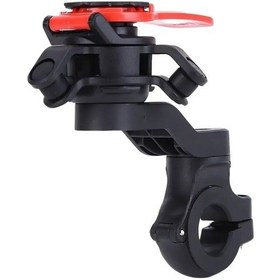 Resim Youmex Kırmızı 360 Derece Döner Motosiklet Bisiklet Telefon Tutucu, Çift Kilitleme Mekanizması Ve Titreşim Emici İle Sağlam Navigasyon Kırmızı 