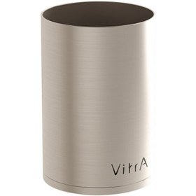 Resim VitrA Origin A4488934 Yerden Fırçalı Nikel Diş Fırçalığı 