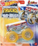 Resim Hyj19 Hot Wheels Monster Trucks Power Smashers 1:64 Arabalar 