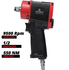 Resim Gap Tools Gpmı1201 Mini 1\2 Havalı Somun Sökme 