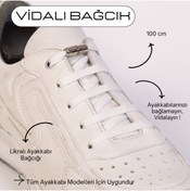 Resim Mag Shoes Care 100cm Akıllı Vidalı Ayakkabı Bağcığı 