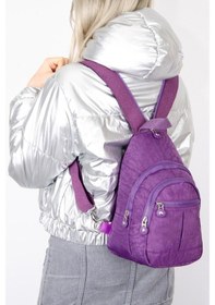 Resim Bizoon Np2055 Krinkl Kumaş Sırt Ve Body Bag Kadın Çanta 