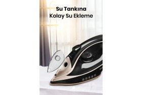 Resim Goldmaster Grandjett 3200W Oto. Kapanma 210 gr Etkili Şok Buharlı Ütü 