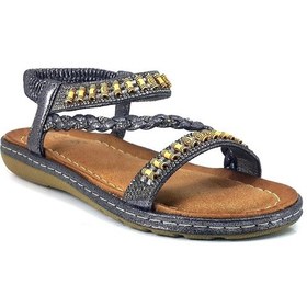 Resim Guja 15218 24ys Kadın Günlük Sandalet - Gri-gri Gri 