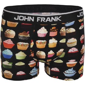 Resim John Frank Dijital Baskılı Erkek Boxer (JFB55) 
