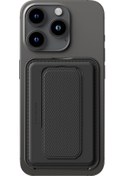 Resim Amazingthing Glamour Link Fonksiyonel Çok Yönlü Grip Standlı Magnetik Kartlık Siyah 