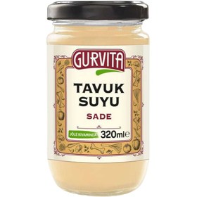 Resim GURVİTA Tavuk Suyu Sade 320ml 