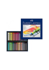 Resim Faber Castell Creative Studio Toz Pastel Boya 24 Renk 