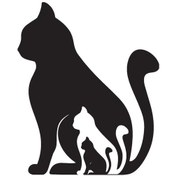 Resim Kedi Ailesi Oto-motor-laptop-duvar-dekor 20 X 24 Cm 