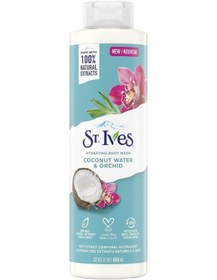 Resim St. Ives Hindistan Cevizi Suyu & Orkide Özlü Nemlendirici Vücut Şampuanı 650 ML 