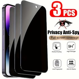 Resim 3 adet Telefon Ekran Koruyucu iPhone 16/16 Pro/16 Plus/16 Pro Max Gizlilik Temperli Cam Akıllı Telefon 15/15 Pro/15 Plus Koruyucu Film 15 Pro Max/14/14 Plus/14 Pro/14 Pro Max/13/13 Pro/13 Mini/13 Pro Max/12/12 Pro/12 Mini/12 Pro Max/11/11 Pro/XS Max 