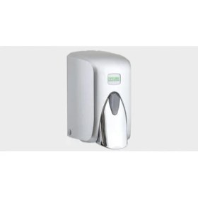 Resim Vialli F5C Krom Görünümlü Hazneli Sıvı Köpük Sabun Dispenseri Aparatı - Duvara Monte - 500 Ml. 