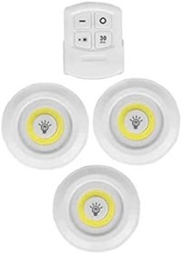 Resim Kumandalı Pilli Led Lamba Sm-8008 3'lü 