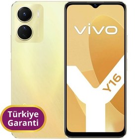 Resim Vivo  Y16 TR Garanti | 128 GB 4 GB Altın 