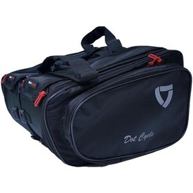 Resim Dot Cycle Büyük Körüklü Yan Çanta Siyah 