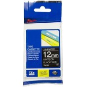 Resim Brother Tonersepeti Brother TZE-335 Siyah Lamine Etiket 12mm 