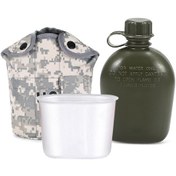 Resim Mufunye Acu Renkli Dışarıda Seyahat İçin Plastik Kumbara, Alüminyum Bardak Ve Kapak İçeren 3'lü Set Çok Renkli 