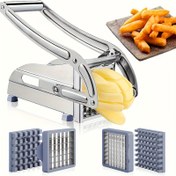 Resim Paslanmaz Çelik Patates Dilimleyici, Kaymaz Ayaklarla Patates Dilimleyici, Salatalık, Soğan, Izgara, Barbekü, Pişirme, Açık Hava, Yemek, Mutfak Alet Seti, Noel, Cadılar Bayramı, Şükran Günü, Sevgililer Günü, Doğum Günü Hediyesi 
