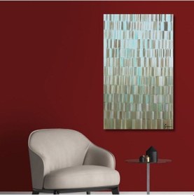 Resim Modern Büyük Boy El Yapımı Yağlı Boya Tablo 86x130cm 