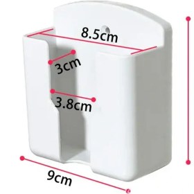 Resim Willowhaven Evrensel Duvara Monte Klima Kumandası Askısı: Büyük Boy, Kumanda Ve Telefon Şarj 