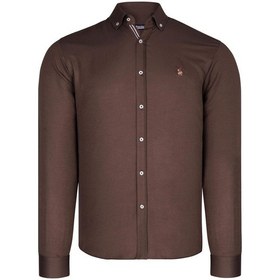 Resim G674 Dewberry Erkek Gömlek-toprak Toprak 