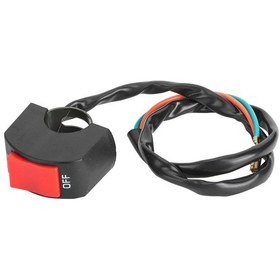 Resim Yongtao 7/8" Far Anahtarı Kırmızı Buton 