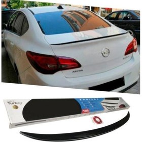 Resim Sunplex Opel Astra J Sedan Bagaj Üstü Spoiler Piano Black 2010-2015 