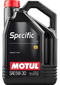 Resim Motul Specific 17 5W-30 5 L Renault RN17 