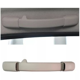 Resim Citroen İçin Peugeot 206 207 301 307 İçin Gri Araba İç Çatı Kolu Kol Dayama 