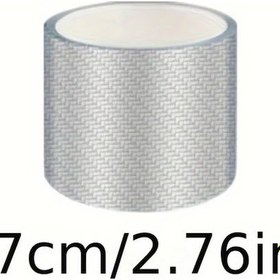 Resim Tongdashop Ev Tipi Karbon Kaplama 2.76x196.85 İnç Araç Kapı Eşiği Koruma Bandı Çizilme Önleyici 