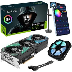 Resim GALAX Geforce Rtx 4070 Ti Super Sg 1-click Oc 16gb Gddr6x 256 Bit Dlss 3 Ekran Kartı (47UZM6MD6MER) 