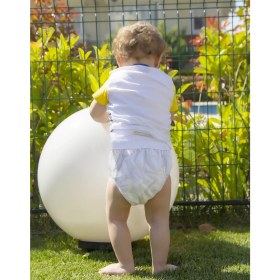 Resim Babyjem Beyaz Alıştırma Külodu 2'li Set 3 Yaş M Beden Yıkanabilir Özellikli 