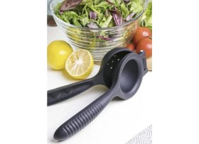 Resim Orak Siyah Metal Döküm Limon Sıkacağı 