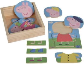 Resim Simba Eichhorn Peppa Pig Puzzle 109265707 