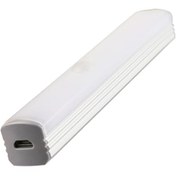 Resim Youtek Usb Şarjlı 106mm Led Uzun Işık, Vücut Sensörlü, Manyetik & Deliksiz Kurulum, 3 Işık Modu, Mutfak Dolap Odası Koridor Için 