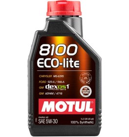 Resim Motul 8100 Eco-Lite 5W-30 Motor Yağı 1 L 