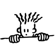 Resim Fido Sticker 10 X 6 Cm 