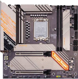 Resim Dragos Dragmode Z790M Intel Z90 8000 MHz (OC) DDR5 Soket 1700 mATX Anakart 