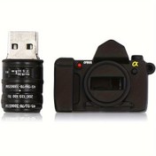 Resim Popüler Kamera Şekilli USB Flash Sürücüler 64GB, 32GB ve 16GB'de Mevcuttur, Fotoğrafçılık Hediyeleri Olarak Mükemmel. 