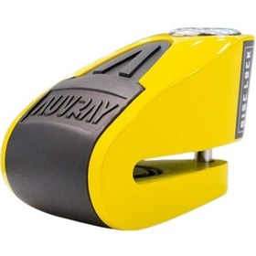 Resim Auvray Alarmlı Motosiklet Disk Kilidi 6mm 120 Db Sarı/siyah 