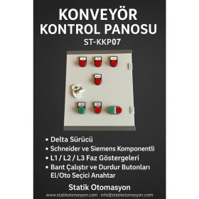 Resim STATİK ST-KKP07 Konveyör Kontrol Panosu 