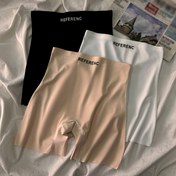 Resim 3 adet Kadın Yüksek Bel Dikişsiz Şekillendirici İç Çamaşırı - Yaz Soğutma Kumaşı, Harf Detayı, Pürüzsüz Doku, Orta Destek, Minimalist Tasarım, Bedenler S-3XL, Günlük Konfor, Yüksek Bel İç Çamaşırı, Rahat Günlük Giyim, Şık İç Çamaşırı 