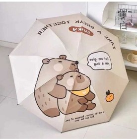 Resim Fastbuy Kapibala Tam Otomatik Siyah Kauçuk Yağmur Ve Gölge Güneş Mavi Parlak Mavi 