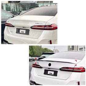 Resim Autogp Bmw G60 Bagaj Üstü Spoiler Siyah Boyalı Plastik 2024+ 