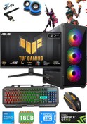 Resim Teknocity TX590 I5-7400 16GB Ram 512GB SSD GT740 4gb Asus Tuf Gaming 27'' 180HZ 1ms Gaming Monitör Oyuncu Masaüstü Bilgisayar 