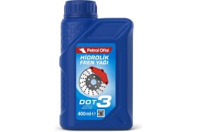 Resim Petrol Ofisi Dot 3 Hidrolik Fren Yağı 400 ml 