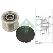 Resim INA 535007510 Alternator Rulmani (BMW: 116 118 120 06-13 / 316 318 320 E46-90-91-92-93 / 520 E60) (WE178484) 