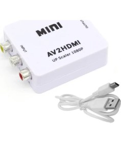 Resim Class Av - HDMI Çevirici Av To HDMI Converter Rca To HDMI Tos Av Çevirici Dönüştürücü 